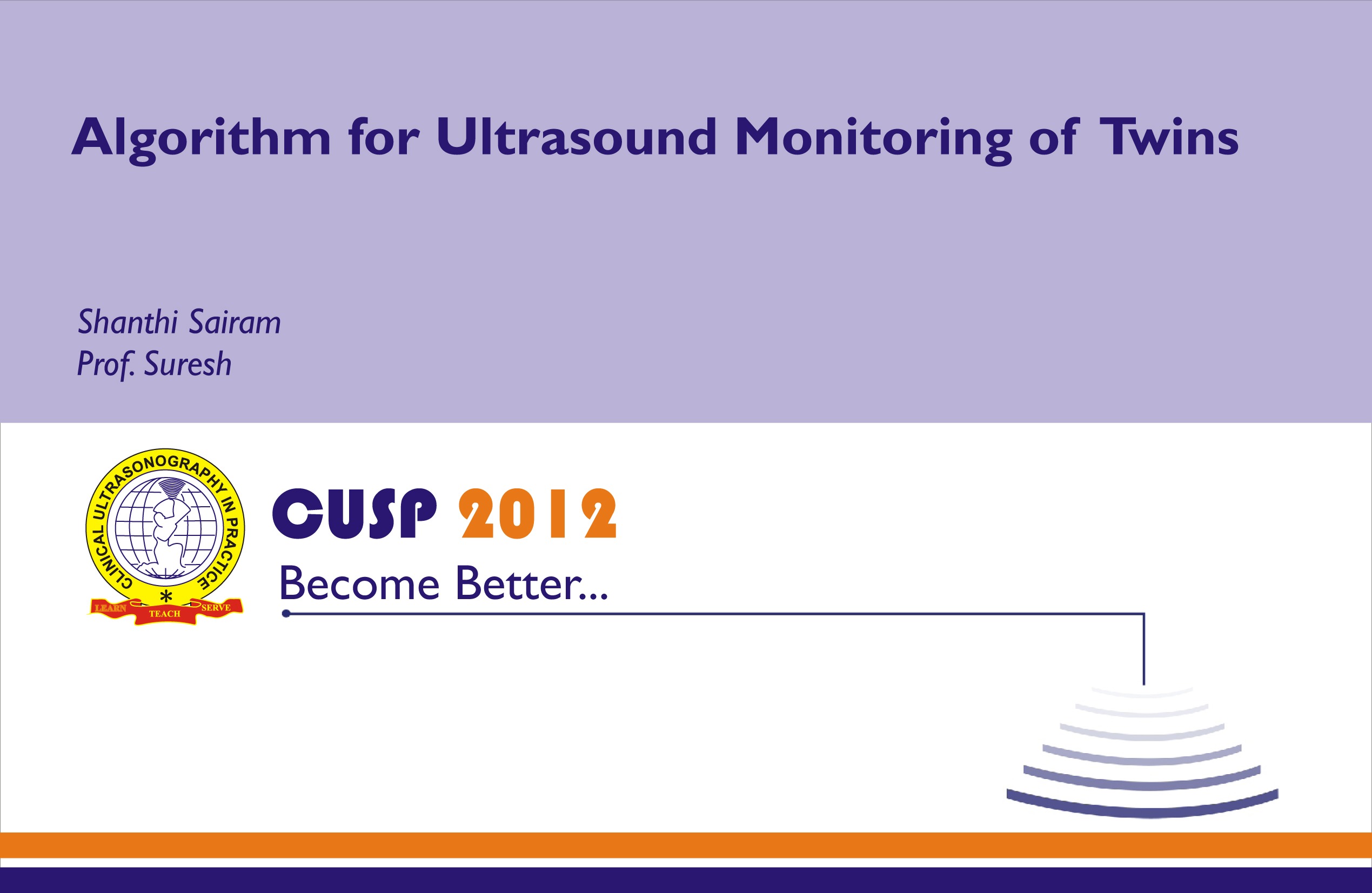 Algorithm for Ultrasound Monitoring of Twins